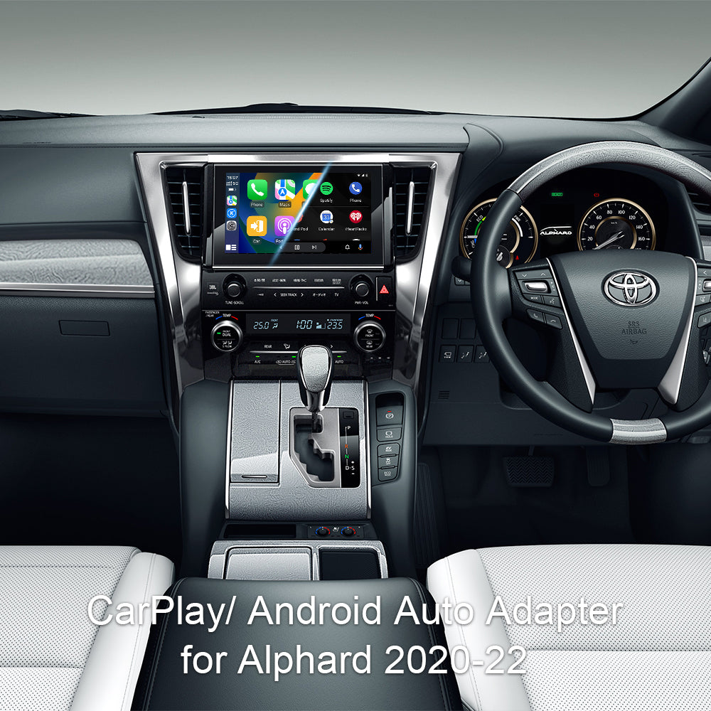 Toyota Alphard 2020-2022 Wireless CarPlay and Android Auto Kits
