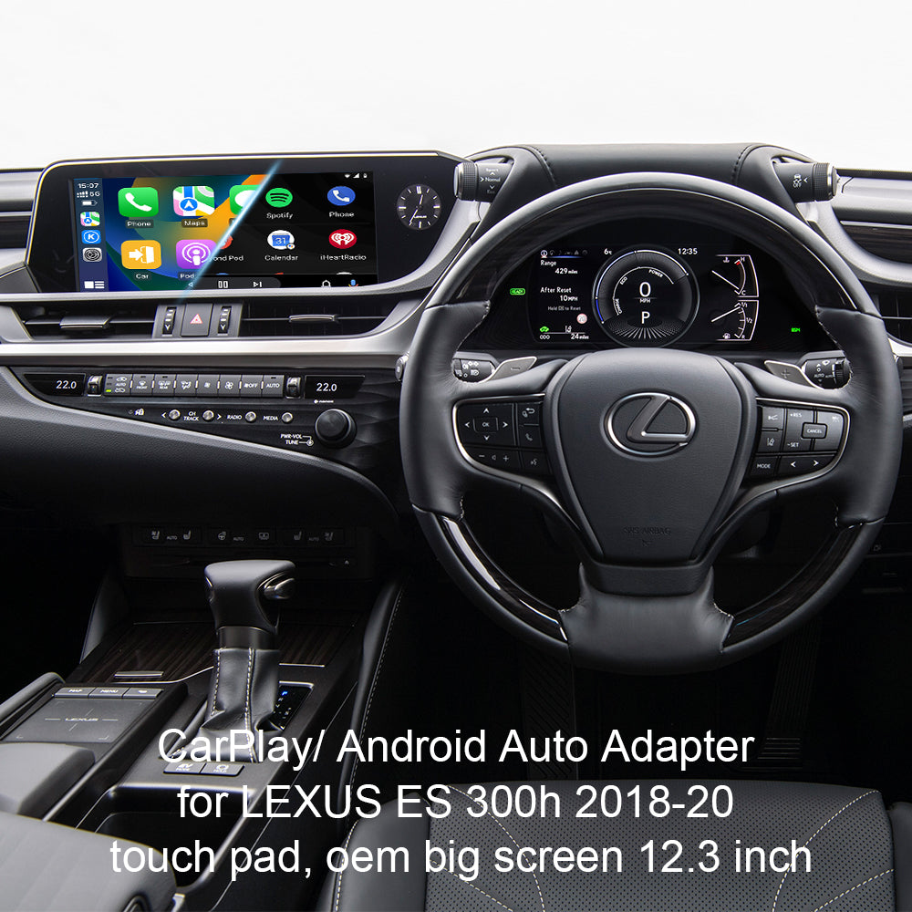 Lexus ES Wireless Android Auto Apple CarPlay for Lexus ES 2018-20 with Touch Pad, OEM  Screen 8 / 12.3 Inch