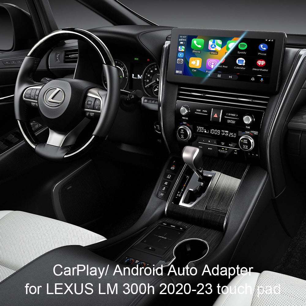Lexus LM Wireless Android Auto Apple CarPlay for Lexus LM 2020-23 with Touch Pad