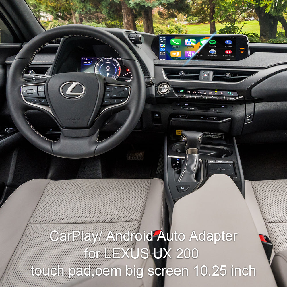 For Lexus UX Wireless Android Auto Apple CarPlay for Lexus UX 2019-22 with Touch Pad, OEM Screen 8 / 10.25 Inch