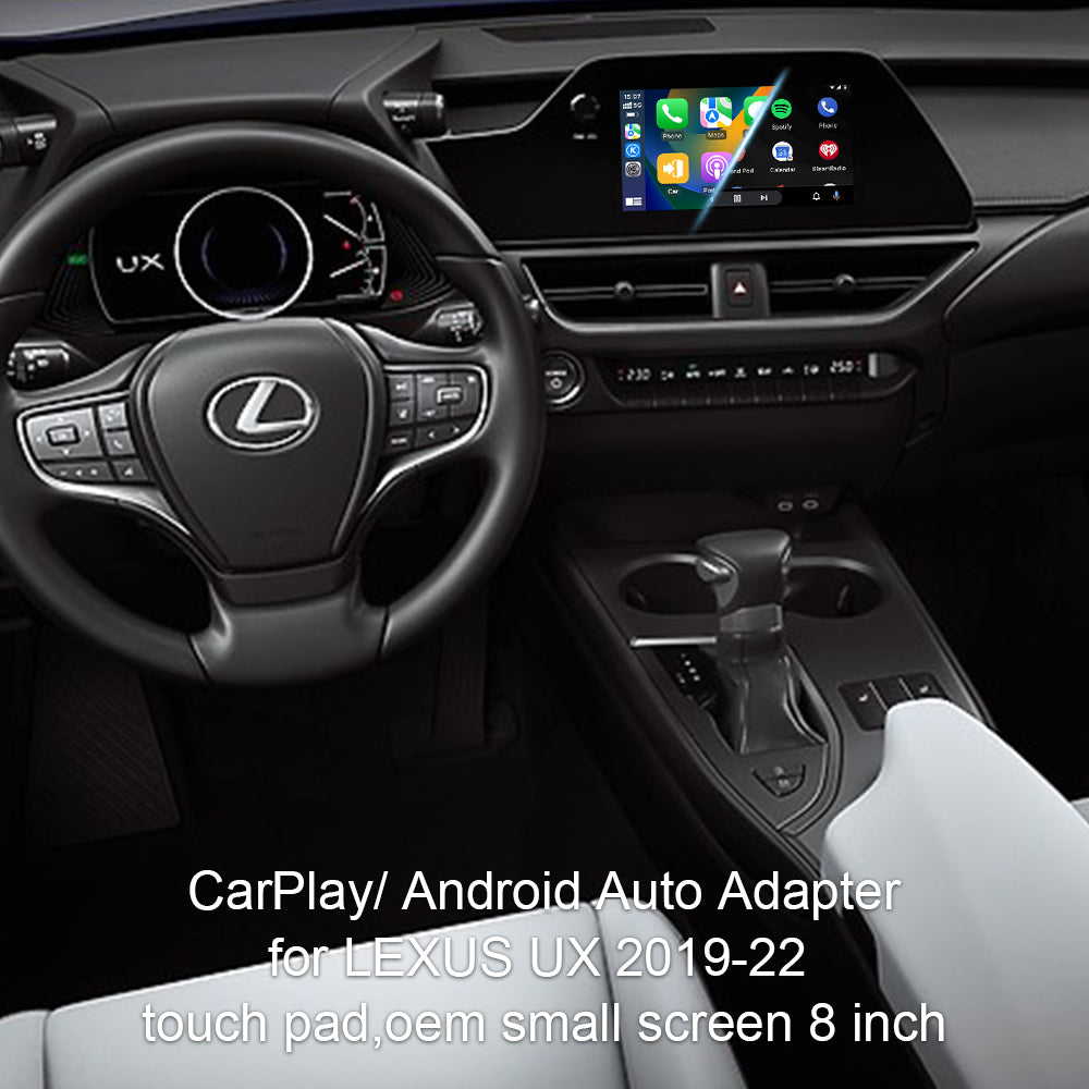 For Lexus UX Wireless Android Auto Apple CarPlay for Lexus UX 2019-22 with Touch Pad, OEM Screen 8 / 10.25 Inch